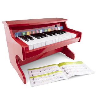 Electronic piano - 25 keys - red